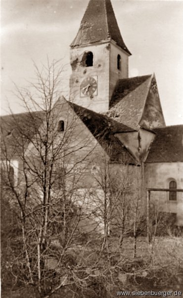 Neppendorf Kirchturm 1916