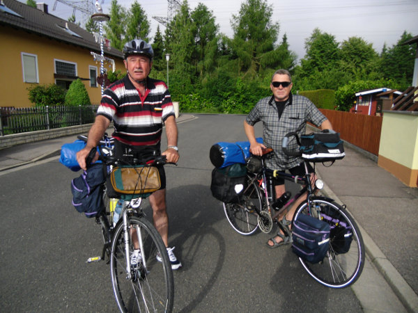 Wolfgang Stano und Fritz Schleicher bei der ...
