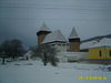 Kirchenburg und Schule im Winter (2008)