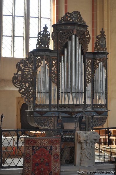 Repser Orgel in der Schwarzen Kirche in Kronstadt