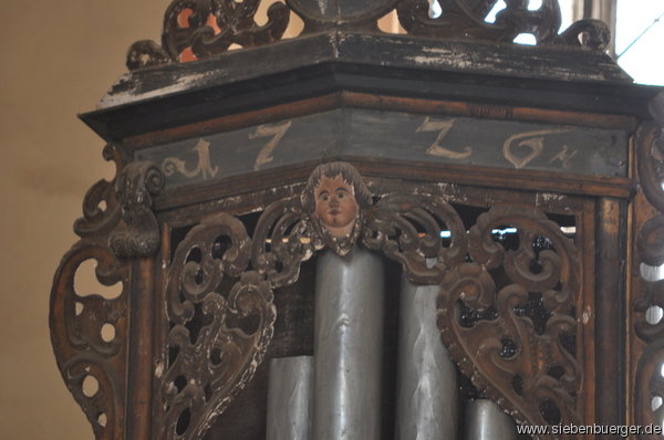 Repser Orgel-Detailansicht