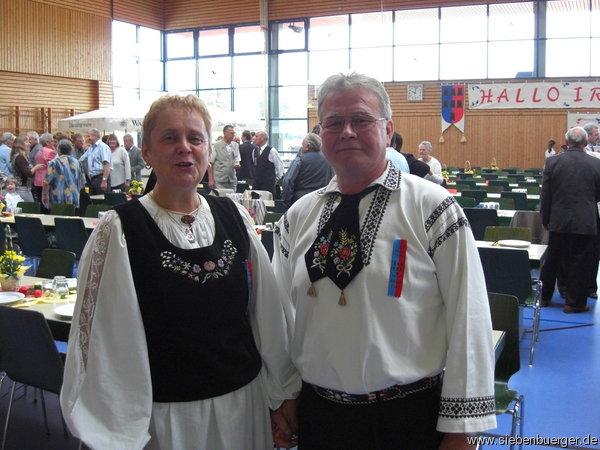 10-tes Rosler Treffen  in Sersheim 2009.Elwine & Robert Philp
