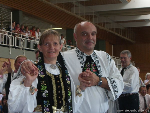 10-tes Rosler Treffen  in Sersheim 2009.Edda Jung & Robert Rochus