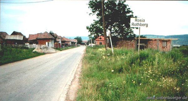 Ortsschild von Rothberg