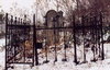 Winter auf dem Friedhof