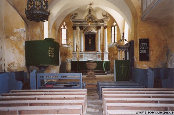 Schaaler Kirche - Blick auf den  Altar