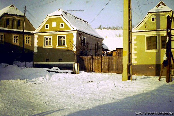 Schaas - im Winter 1980