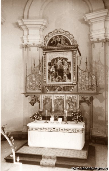 Schaas-mittelalterlicher Altar