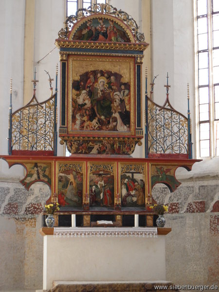 Schäßburg-Bergkirche-Schaaser Altar
