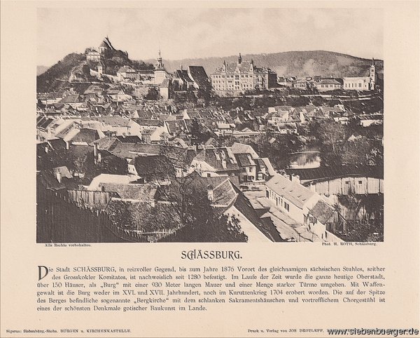 SChburg um 1900