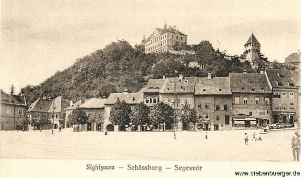 Schäßburg - Alte Ansichtskarte 