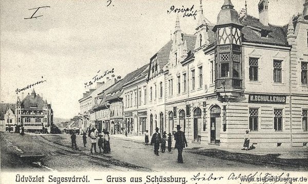 Schäßburg - Alte Ansichtskarte