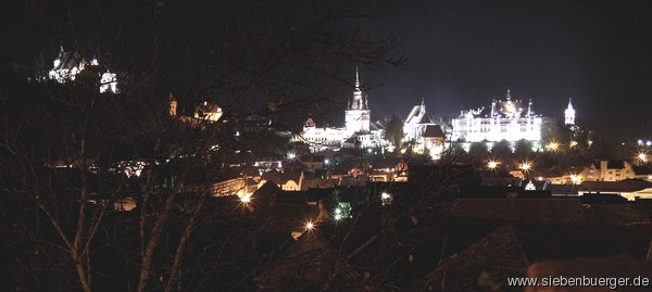 Schburg - Panorama bei Nacht - 2010
