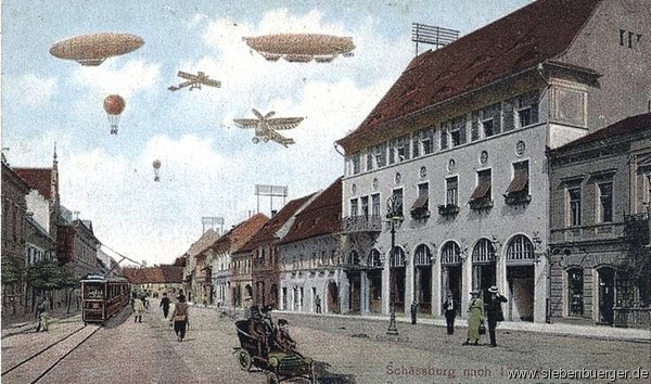 Schburg - Alte Ansichtskarte um 1920