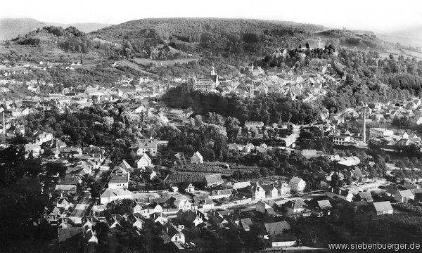 Schburg - Blick auf Schburg um 1910