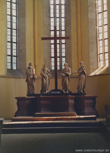 Schburg-Altar mit den vier Evangelisten