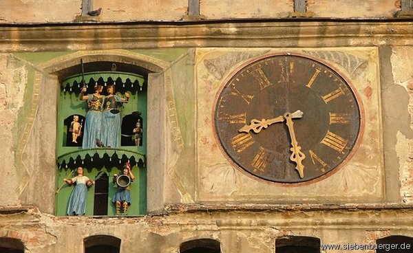 Uhrenturm bzw. Stundenturm aus Schburg im Weinland/Kokelgebiet