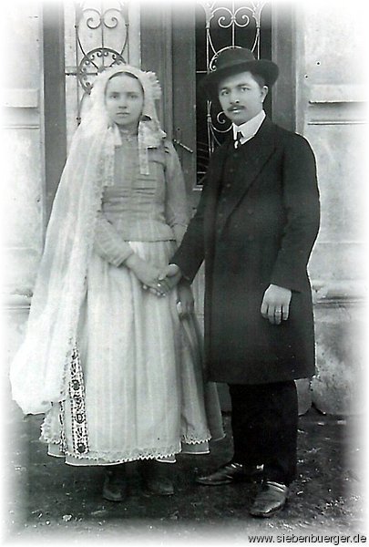 Brautpaar aus der Schburger Gegend
