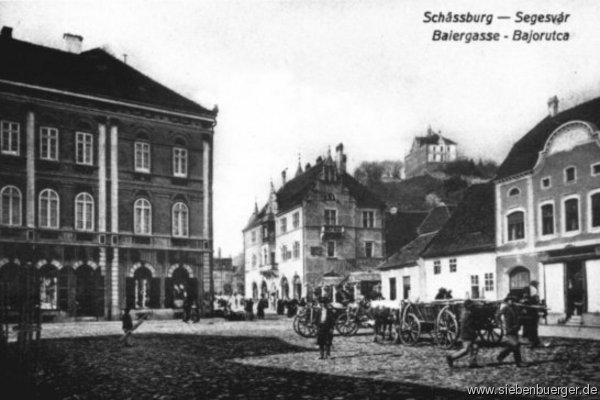 Historische Postkarte: Baiergasse