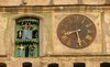 Uhrenturm bzw. Stundenturm aus Schäßburg im Weinland/Kokelgebiet