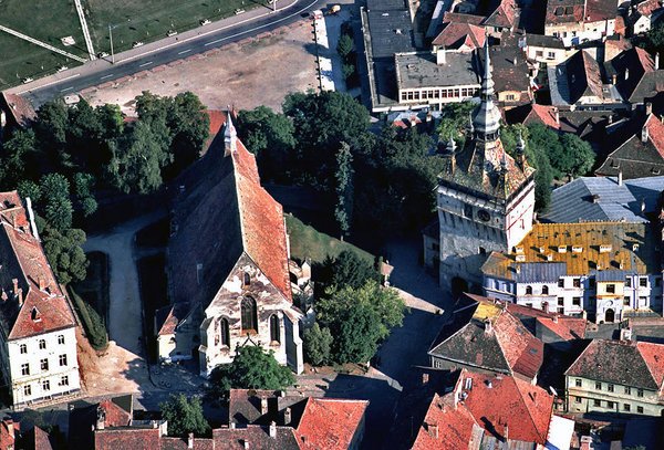 Schäßburg - Luftbild Nr. 8