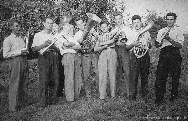 Junge Adjuvanten im Sommer 1958