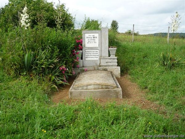 Schlatt Juli 2010 Grab von Maria Mild geb. Binder