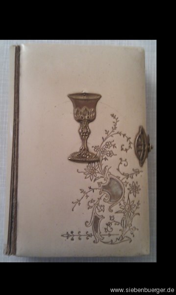 Gesangbuch aus dem Jahr 1908