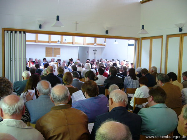 Gottesdienst in Estenfeld 2009