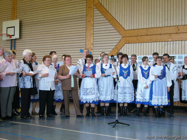 Gemeinsames Singen in Estenfeld 2009