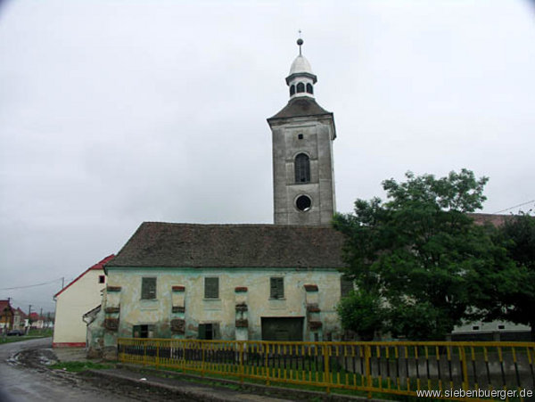 Blick zur Kirchenburg von Streitfort