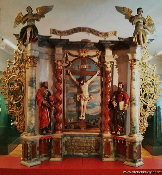 Streitforter Altar im Teutsch-Haus in Hermannstadt 2013