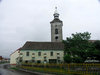 Blick zur Kirchenburg von Streitfort