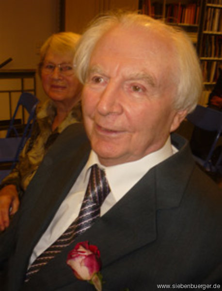 Prof. Helmut Sadler an seinem 90. Geburtstag mit Ehefrau Angela