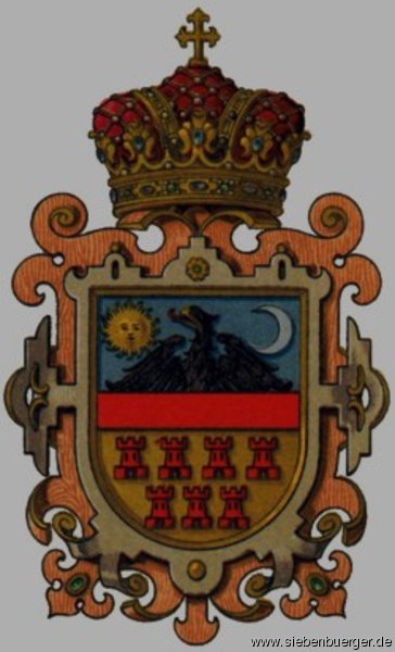 Das Wappen des Frstentums Siebenbrgen 1696