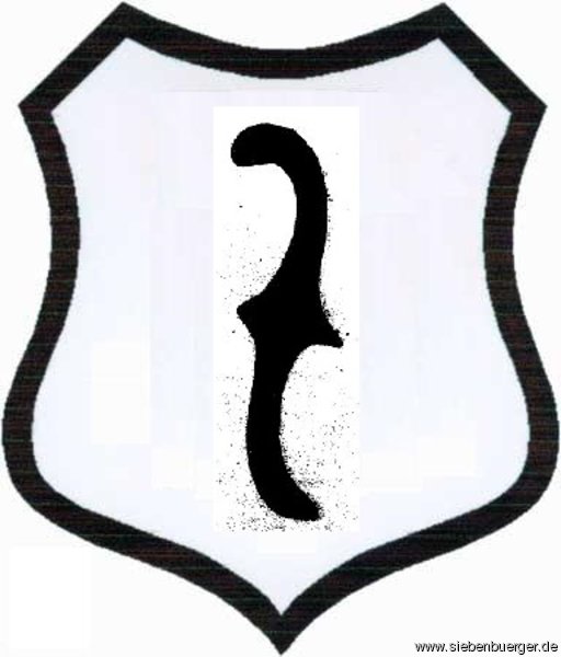 Wappen aus Streitfort im Repser Lndchen mit dem Viehbrandzeichen dieses Ortes im Haferland 