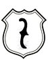 Wappen aus Streitfort im Repser Ländchen mit dem Viehbrandzeichen dieses Ortes im Haferland 