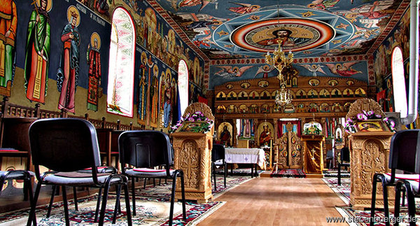 Rumnisch-Orthodoxe Kirche-Sf. Nicolae - Heiliger Nikolaus aus Streitfort/Mercheasa-Altland 