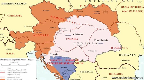 Siebenbrgen = Transilvania = Erdely = Ardeal = Transylvania