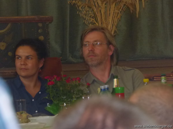 Eheleute Bethge als Gste beim Heimattreffen in Scharosch bei Fogarasch am 07. August 2016