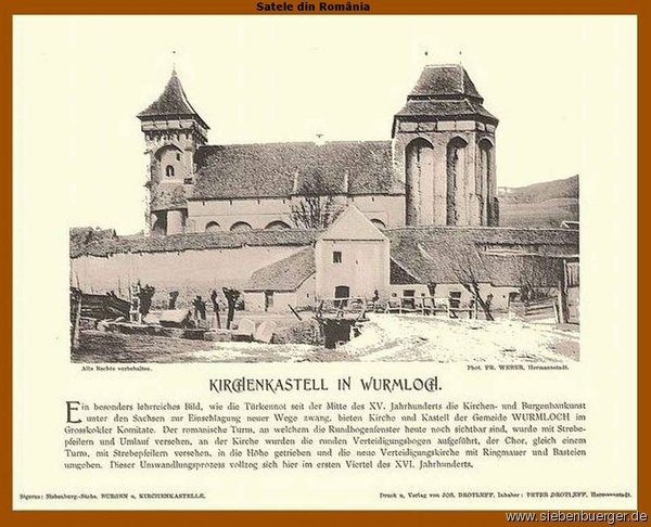 Kirchenburg aus Wurmloch 