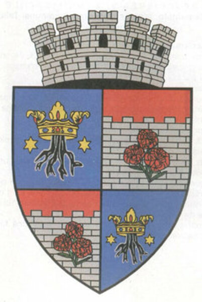 Das offizielle Wappen von Zeiden