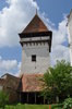 Blick auf den Glockenturm von Zendersch