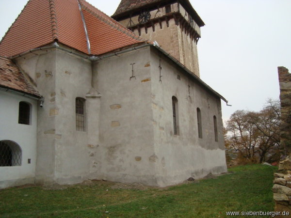 Renovierung Kirche Sdseite
