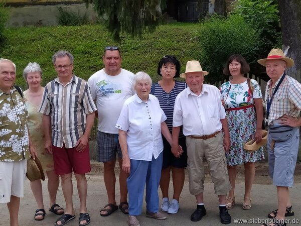 Besuch der Familie Pitters im Sommer 2021