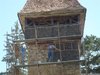 Sanierung am kleinen Turm 2012