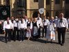 Zieder Gruppe am 5. August beim Aufmarsch in Hermannstadt 2017