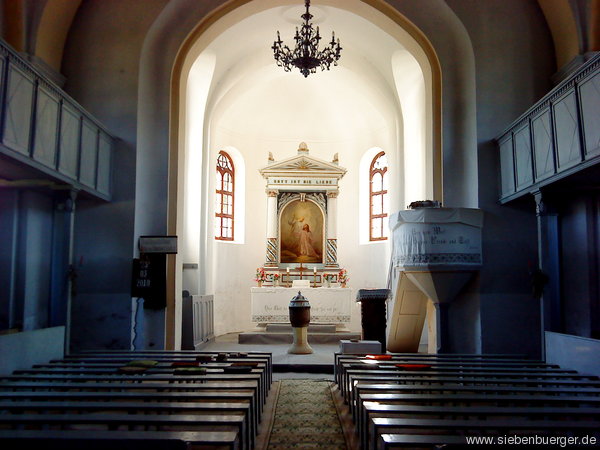 Altar der evang. Kirche Zuckmantel
