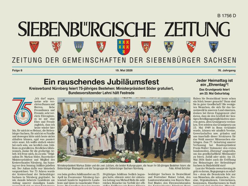Druckausgabe der aktuellen Zeitung