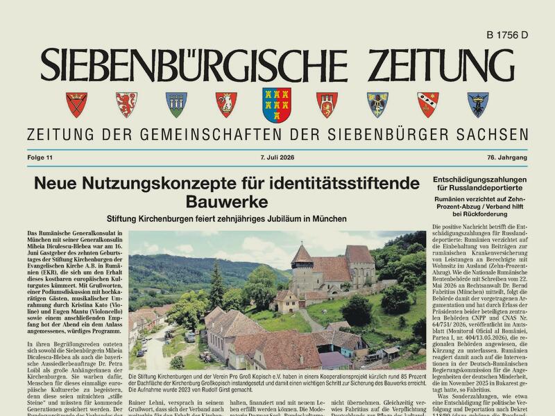Druckausgabe der aktuellen Zeitung